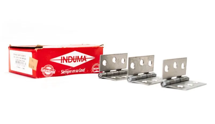 BISAGRA NUDO HIERRO C14 4 X 4" INDUMA X 12 UND